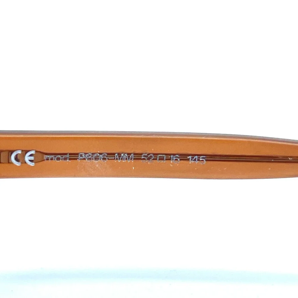 880 Oloniti Eyeglasses Mod. P606-MM Brown Full Rim Frames 52[]16 145 mm